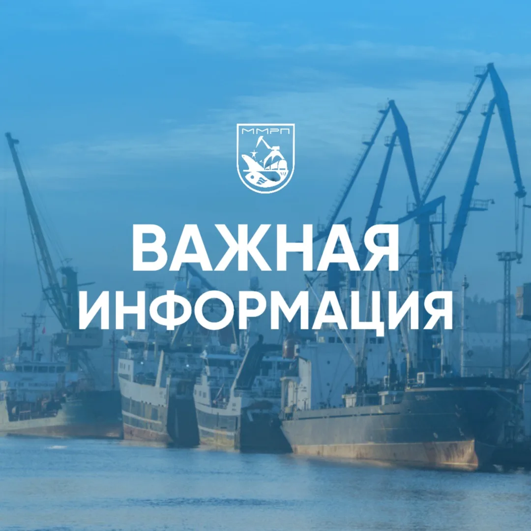 Мурманский морской рыбный порт информирует